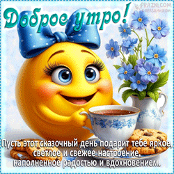 Доброе утро GIF картинка
